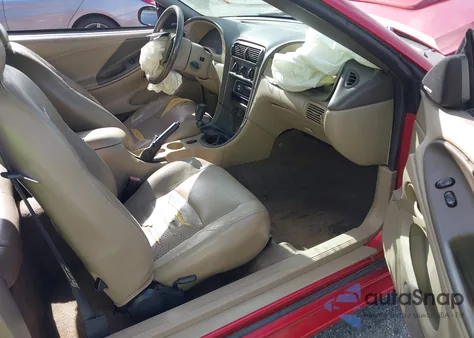 2001 Ford Mustang Gt z USA, uszkodzony, nr VIN 1FAFP45X91F198990